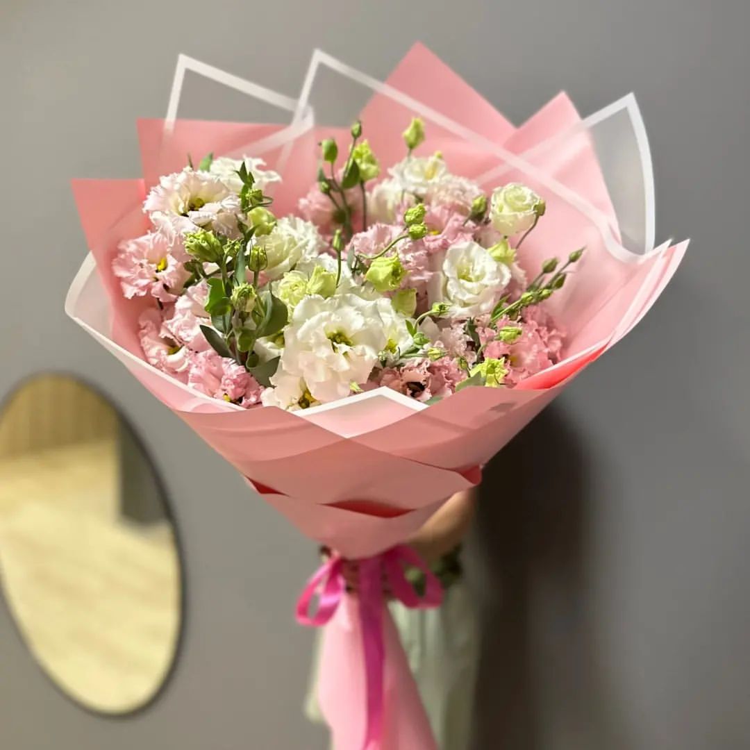Нежный букет из эустом, удиви свою любимую ❤️