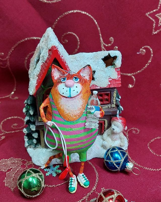 elena170661 в LOOKY. #papier,#papercraft,#liveincolor_handmade,#папьемашеигрушки,#папьемашесвоимируками#папьемаше,#люблюсемью❤,#балкукол. Совсем скоро новогод...