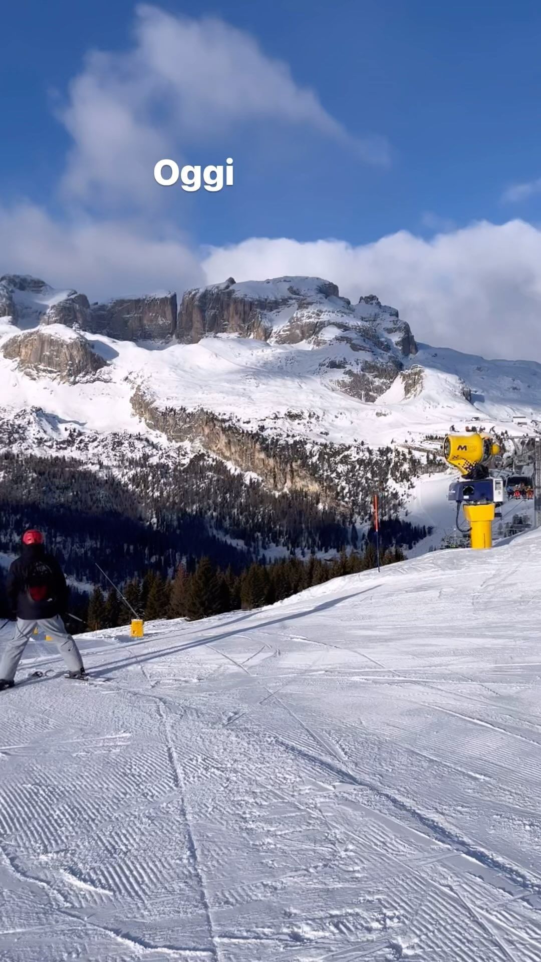ka_ollyk в LOOKY. #altabadia,#dolomites,#dolomitisuperski,#skiing. Giornata niente male...