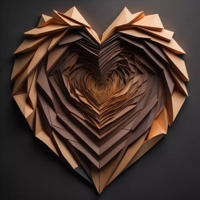 earthrobert_2001 в LOOKY. #EarthRobertPoems,#Poem,#poetrycommunity,#poetry,#heart,#origami,#aiart. Protect your heart 
...