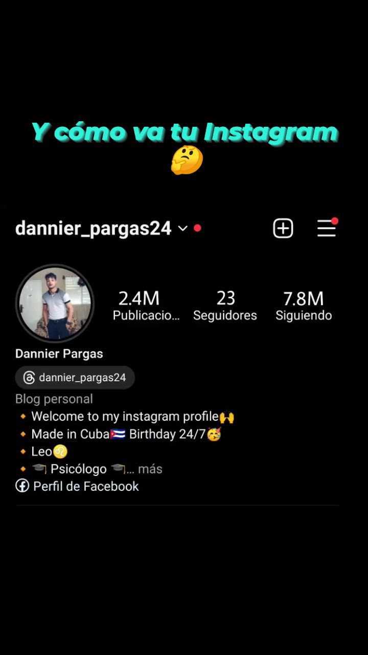dannier_pargas24 в LOOKY. #instagram,#reels,#instagood,#trending,#trendingreels,#trendingsongs,#followers,#followｍe,#fyp. Solo me faltan 77 pa...