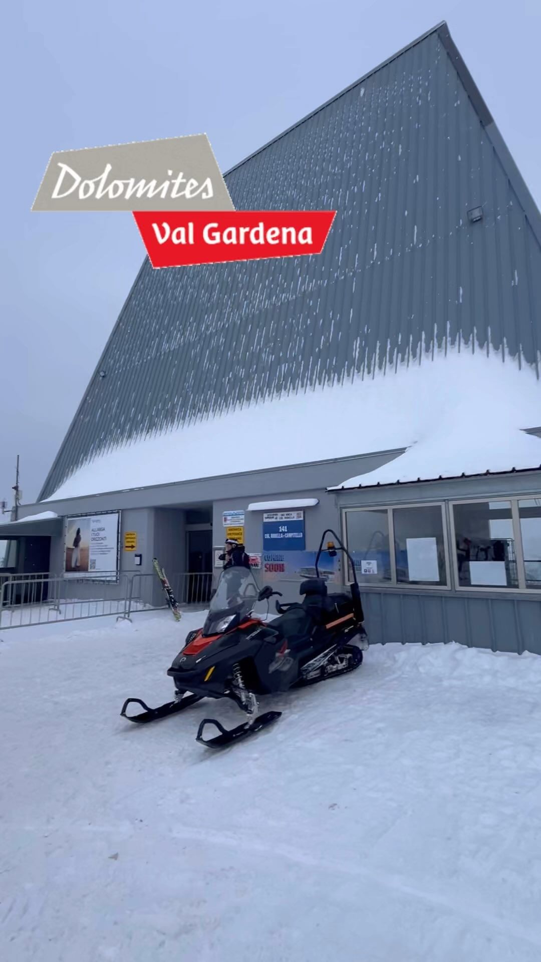 ka_ollyk в LOOKY. #valgardena,#dolomitisuperski,#skiing. After Val Di Fassa a...