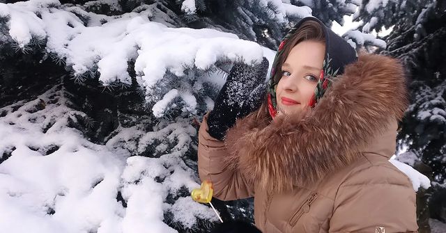 vecnushka90 в LOOKY. #русскаязима,#морозец,#платокнаголову. Пора отходить от сал...