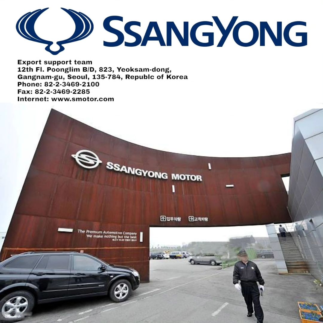 ssangyongok в LOOKY — SSANGYONG MOTOR
La empresa automotriz coreana más innovador