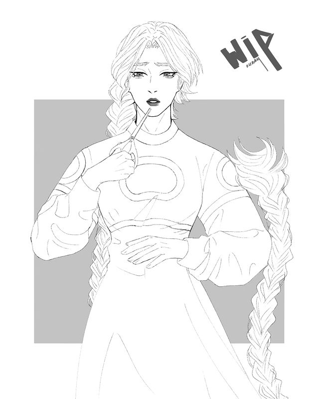 xsuranx в LOOKY. #redraw,#василисамикулишна,#ставргодинович,#sketch,#wip. Любимой героине детс...
