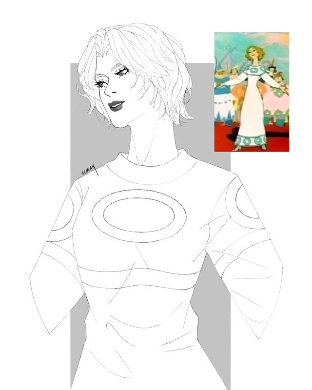 xsuranx в LOOKY. #василисамикулишна,#sketch,#wip,#redraw,#art,#digitalart,#ставргодинович,#vasilisamikulishna. - А теперь ты тоже н...