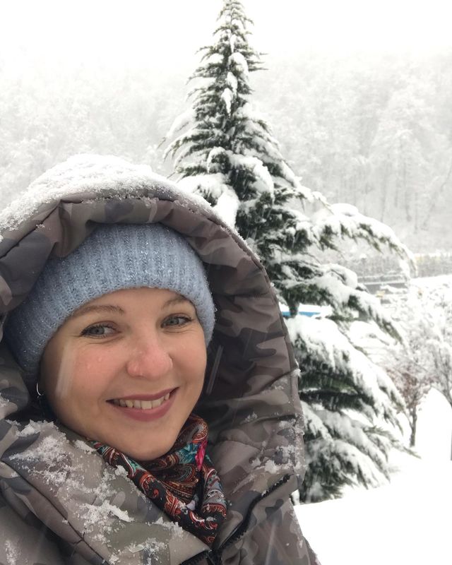 oksana.makoveii в LOOKY. . Снег мне к лицу))) Т...