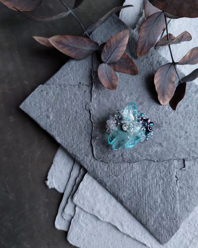 albo_studio в LOOKY. . Brooch 'Glacier • co...