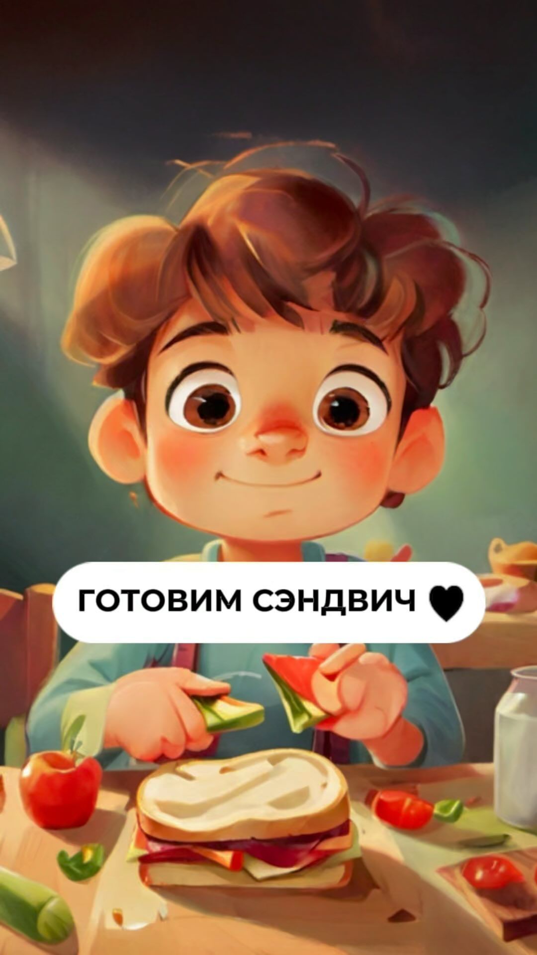 vvostrenkova в LOOKY. #дети,#детскоеменю,#готовимсами,#василий. Готовим детский сэнд...