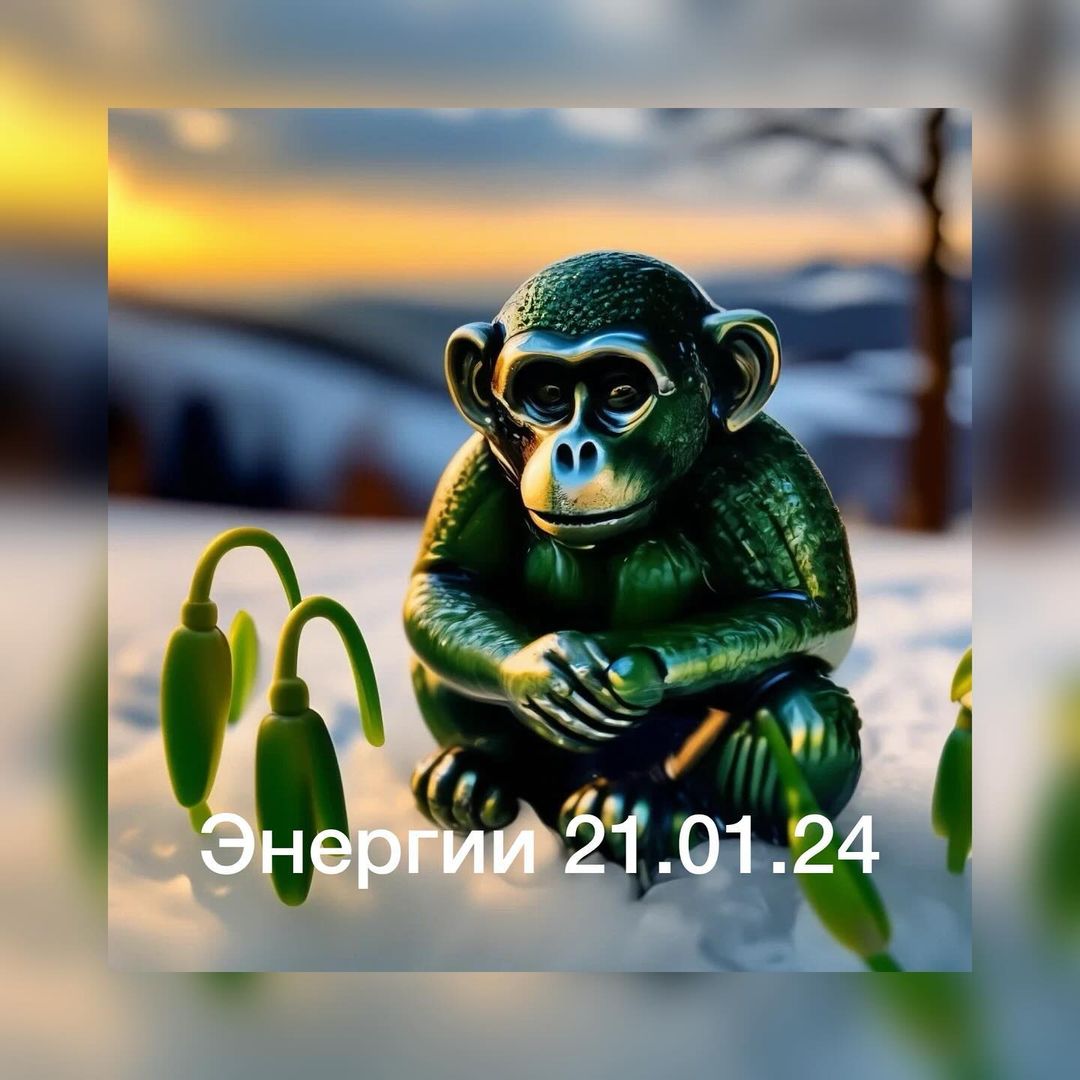 Энергии 21.01.24
Начало  новой 10-дневной  волны времени .Настроение сегодня может быть воинственным и общительным одновременно … вопрос только в том , кто захочет общаться?😂 
Не слушайте сегодня так называемых «добрых людей» и их советы .Сами тоже не ищите справедливости ,которой нет в принципе , а есть только закон причин и следствия .Старайтесь не склонять никого  принять вашу точку зрения и не продавливать своей правдой жизни  других 
.В такие моменты подумайте о своих планах и целях и планомерно  делайте то, что важно для вас.Лучше перевести  сегодня все в шутку , включая новости и все информационные потоки , чтобы через несколько дней не получить плохое событие  проросшее в нашем поле  жизни .

 .

Люди рожденные 21.01.
Финансовая карма .Если  У таких людей долги , то все из прошлой жизни … Необходимо  не лениться и действовать , а также использовать современные методы работы с кармой.
Если деньги приходят ,то брать , не стесняться и благодарить , так как это  ваши деньги и заслуги  тоже из прошлой жизни .
Не любят быть должниками , но берут на себя слишком много ответственности .
Задача -включить и доверять своей интуиции , видеть невидимое , работать со страхами , аккуратно с алкоголем .
#астролог #гороскоп #гороскопнакаждыйдень