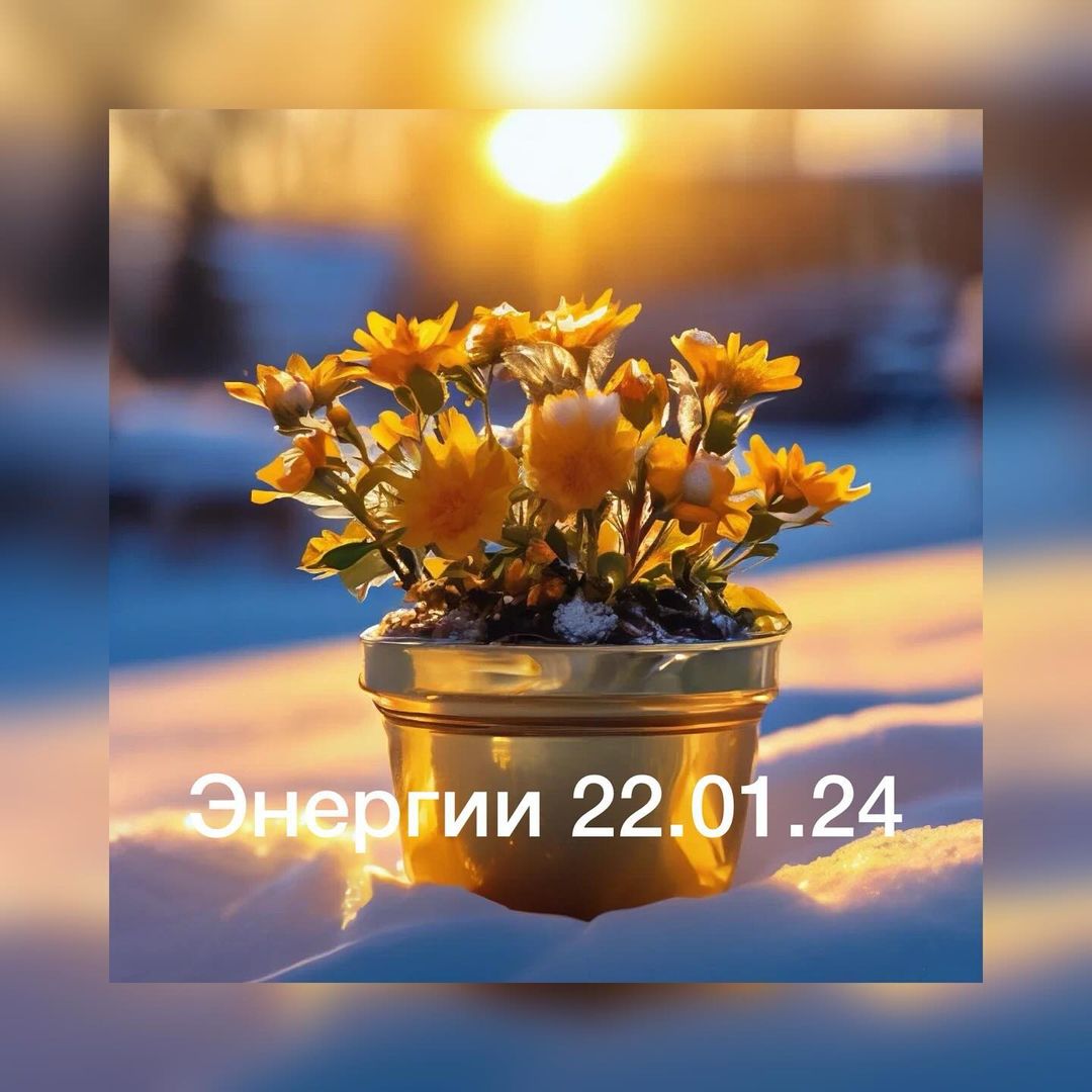 Энергии  22.01.24
День  сегодня будет точно не простым .Для тех кто много трудится - успешен  в финансовом плане, но важно  не наделать ошибок и никого не обмануть , включая самого себя .В дне есть энергия травм , поэтому не стоит рисковать , аккуратно на  улице .
Храните секреты в этот день , так как много общения , болтовни и можно сказать что-то лишнее .К вечеру встанут вопросы выбора в разных сферах … она или я , красиво или по- домашнему , дорого или дешево .Может  быть ревность , хлопание дверьми .Держитесь … 😂 просто день такой .

Люди рожденные 22.01 
Общительные и смелые , но часто долго не могут принять решение.Много суеты и беспокойства. Страдают  за свою доброту и помощь другим .Сильно развита интуиция , не все их понимают .Заниматься бизнесом , торговлей , строительством для них самое классное .Задача жизни не стабильность , как им хотелось бы, а наоборот. Путешествия, приключения , расширение кругозора, чтение , обучение  будет давать им ключ 🔑  от всех проблем . #астролог #гороскопнакаждыйдень