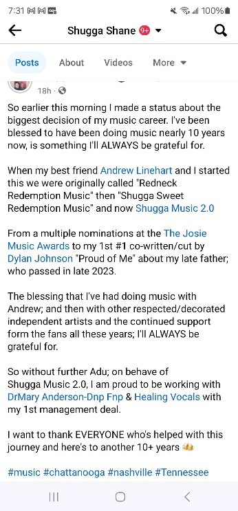 Shugga_Music  в LOOKY. #music,#countrymusic,#independentartist,#musician,#singer,#songwriter,#Chattanooga,#nashville,#tennessee. #music #countrymusic...