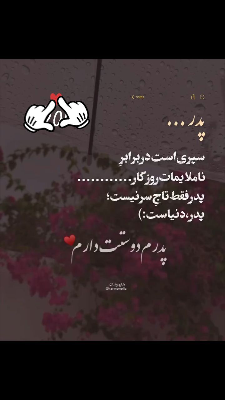amir_morady83 в LOOKY. #پدر,#پدرپسری,#پدرم_تاج_سرم,#پدران_آسمانی,#پدرم_تنها_مردیست_که_وجودش_به_من_اثبات_کرده_فرشته_ها_میتوانند_مرد_باشند,#پدر❤,#پدربزرگ,#پدرومادر. پدر شاید پشتش پر نبا...