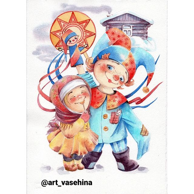art_vasehina в LOOKY. . Масленица.