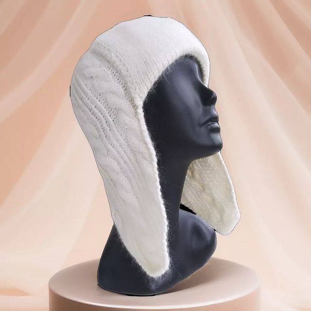 wiesel.knit в LOOKY. #вязанаяшапка,#вязание,#wieselknit. ➰Шапка-ушанка из анг...