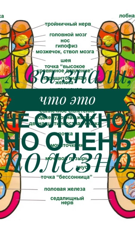 marinasw_rnd в LOOKY. . Что дает массаж стоп...