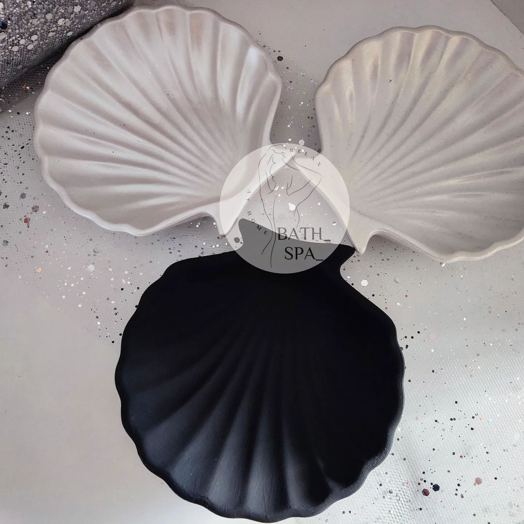 bath_spa_ в LOOKY — Красивые гипсовые подставки для ваших украшений в виде РАКУШ