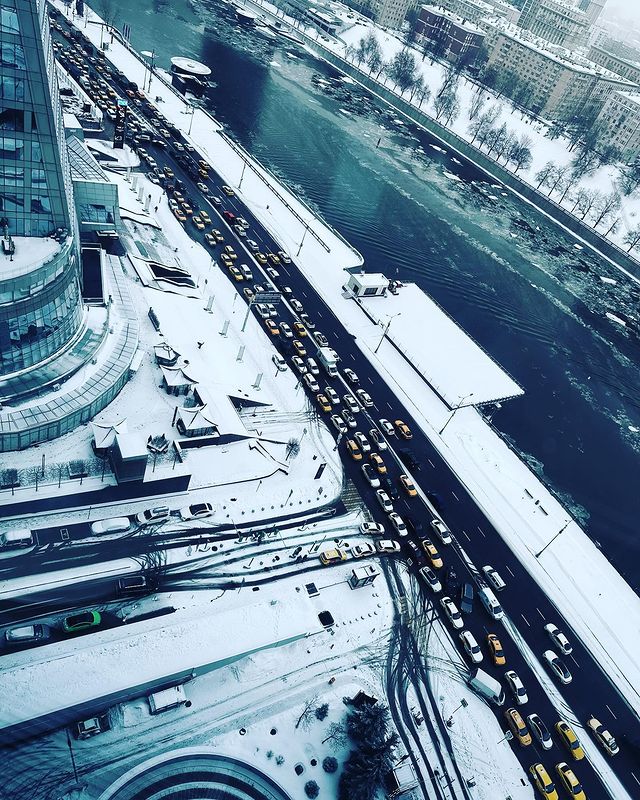 xandervic в LOOKY. . Moscow traffic jams'...