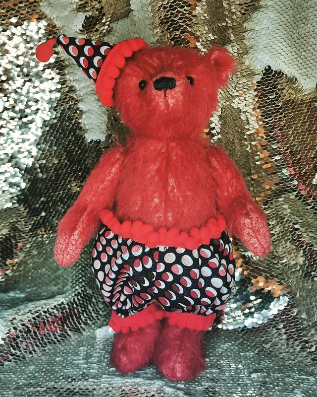 m.i.len.ka в LOOKY. #тедди#мишка#клоун#teddy#teddybear#bear. Вот такой нехарактЕр...