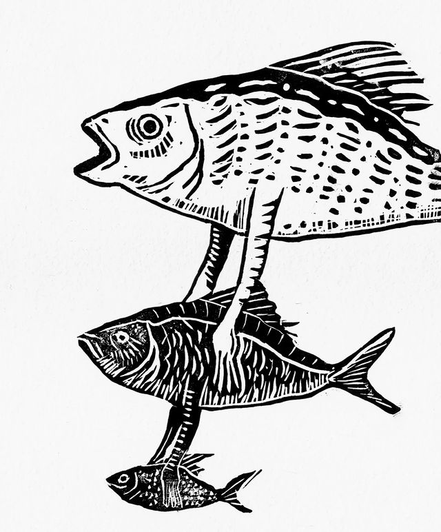 titipoko в LOOKY. #linocut,#lino,#art,#printmaker. МАТРЁШКА
Ещё одна ли...