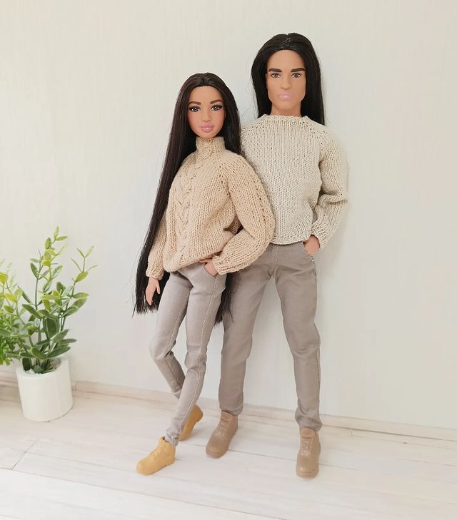 dolls_of_my_world в LOOKY. #барби,#куклыбарби,#куклы,#перепрошивкакукол,#вязаниекуклам,#barbie,#barbiedolls,#кукольныймир,#кукольныйпарикмахер,#барбийога. Новая парочка
#барби...