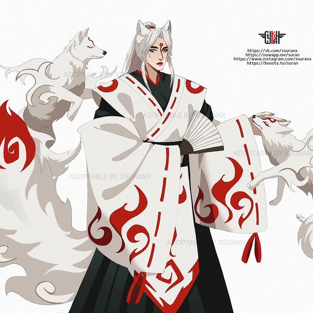 xsuranx в LOOKY. #adopt,#adoptable,#oc,#originalcharacter,#okami. https://ych.commishe...