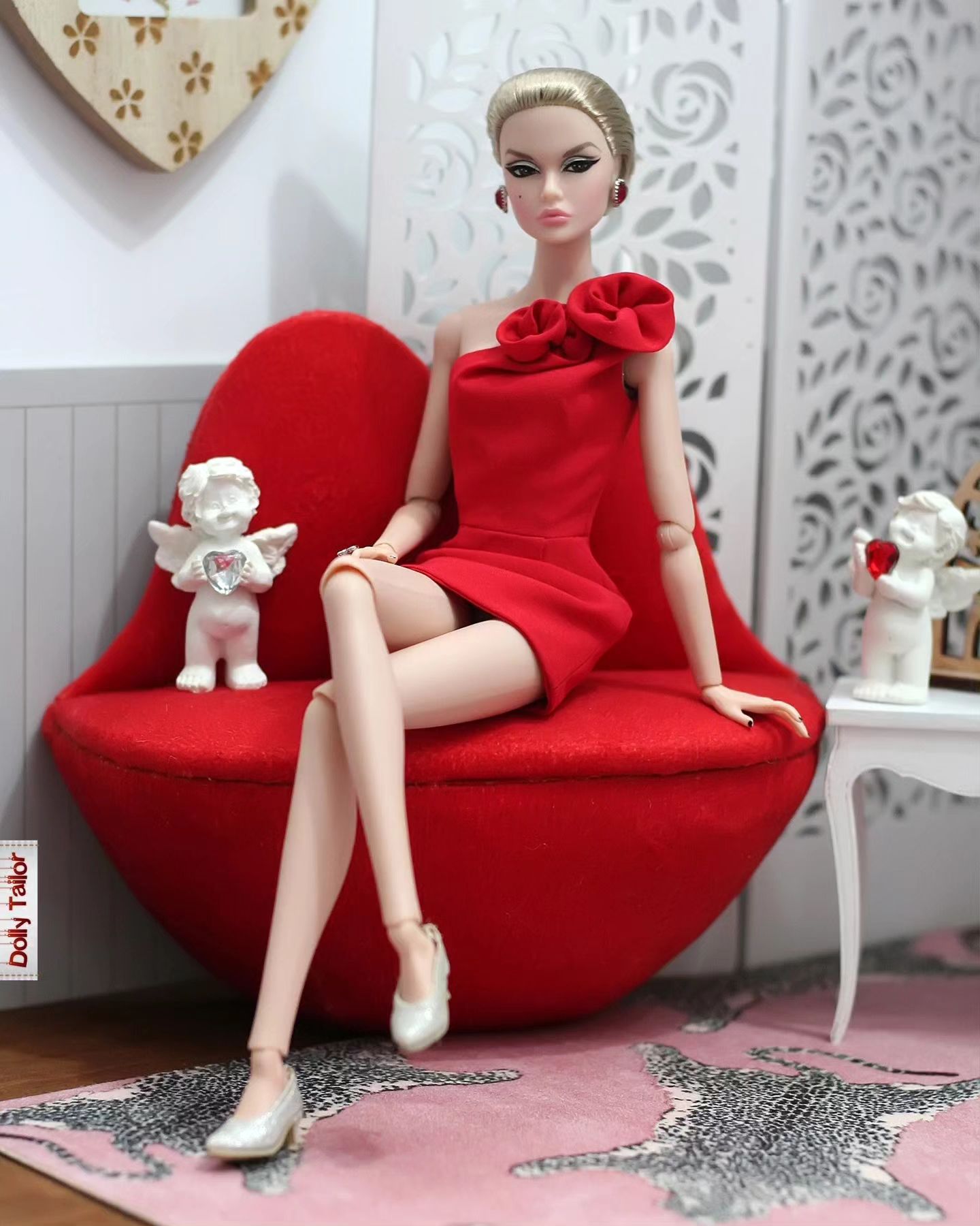 dollytailor_dollygirls в LOOKY. #poppyparker,#valentinesday,#dollytailorpattern. Happy Valentine's da...