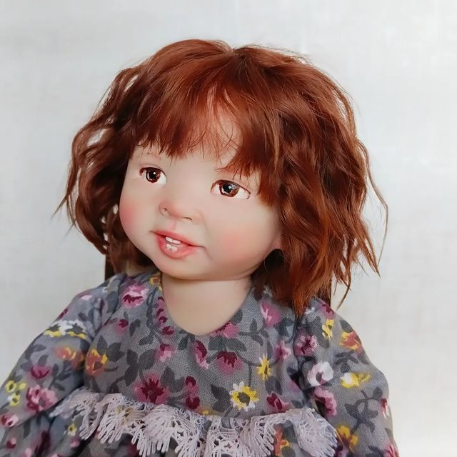 stadnikova_toys в LOOKY. #куклаизполимернойглины,#авторскаякукла,#авторскиекуклы,#краснодарскийкрай,#интерьернаякукла,#подвижнаякукла,#кукольнаявыставка,#коллекционнаякукла,#полимернаяглина,#будуарнаякукла. Новая девочка готова...