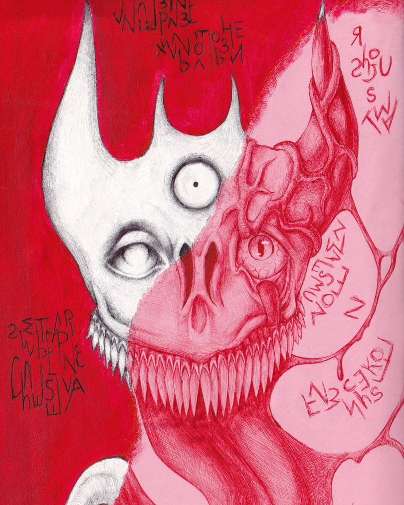 puru.choke в LOOKY. #art,#horror,#pen. #art #horror #pen