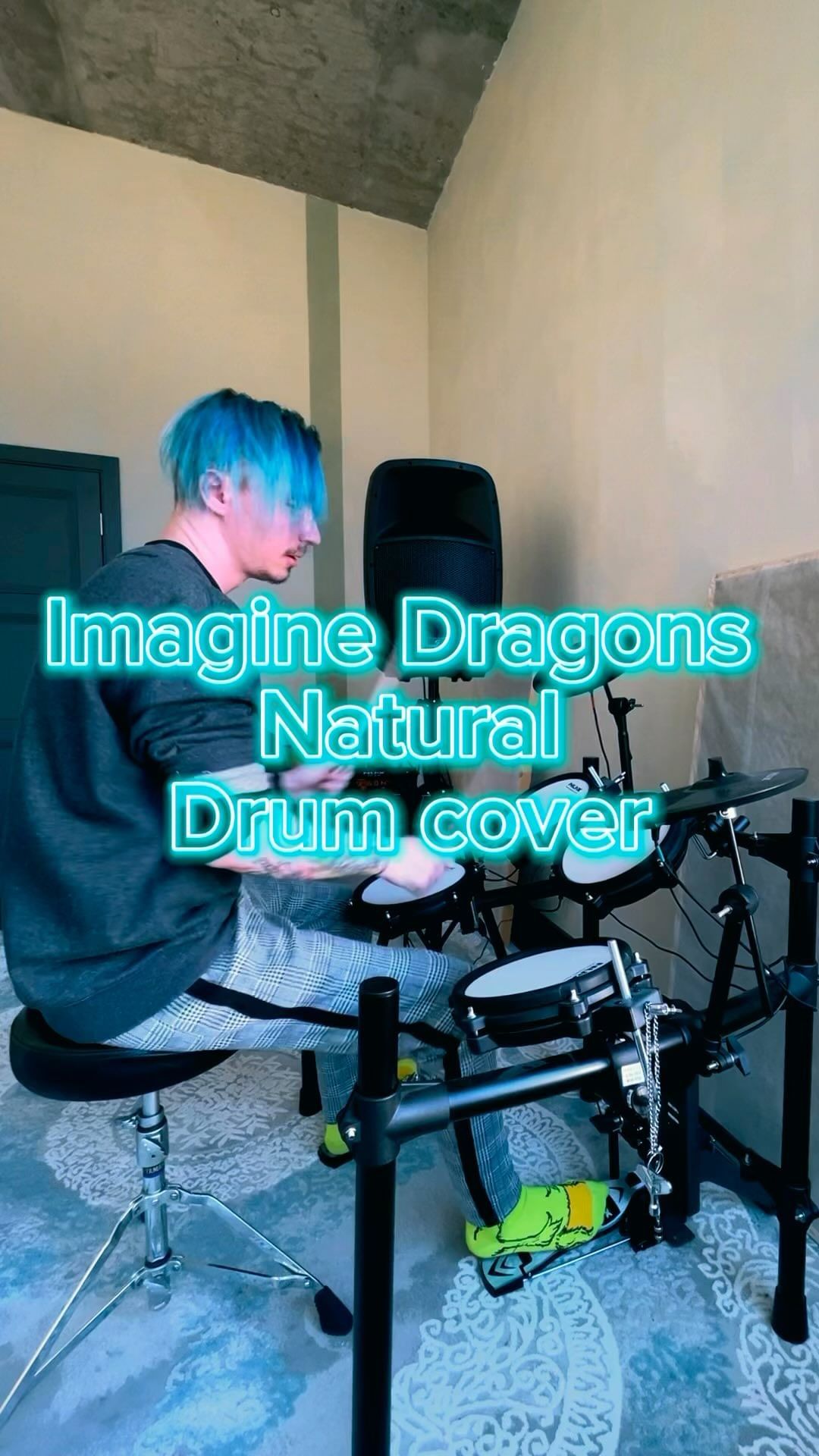 serg_skrime в LOOKY. #imaginedragons,#natural,#drumcover,#cover,#recomendaciones,#reels. Imagine Dragons - Na...