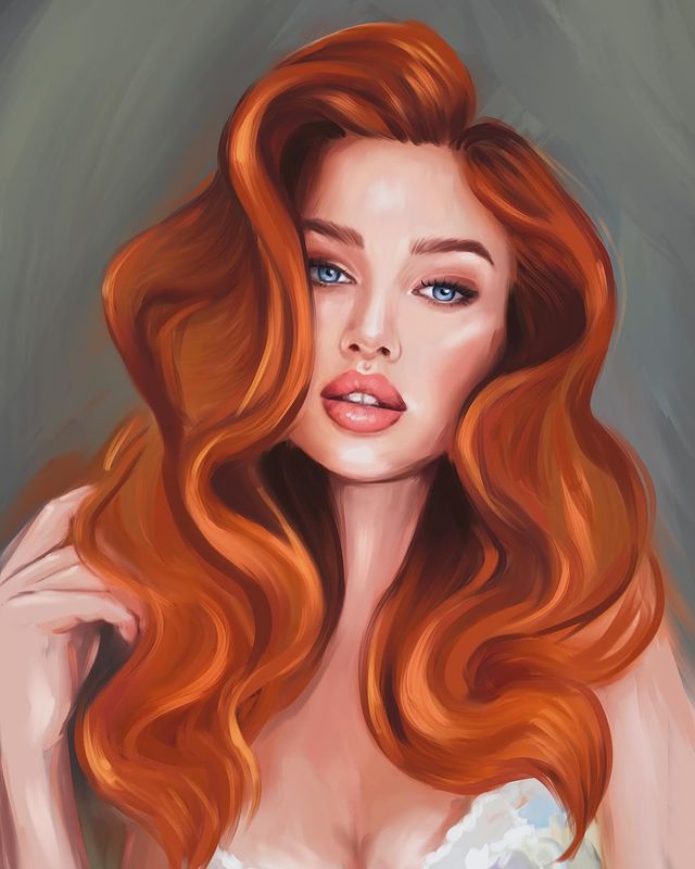hitray_nina в LOOKY. #draw,#digitaldrawing,#procreate,#oil,#digitalart,#art,#portrait,#рисунок,#портрет. Скоро главный женски...