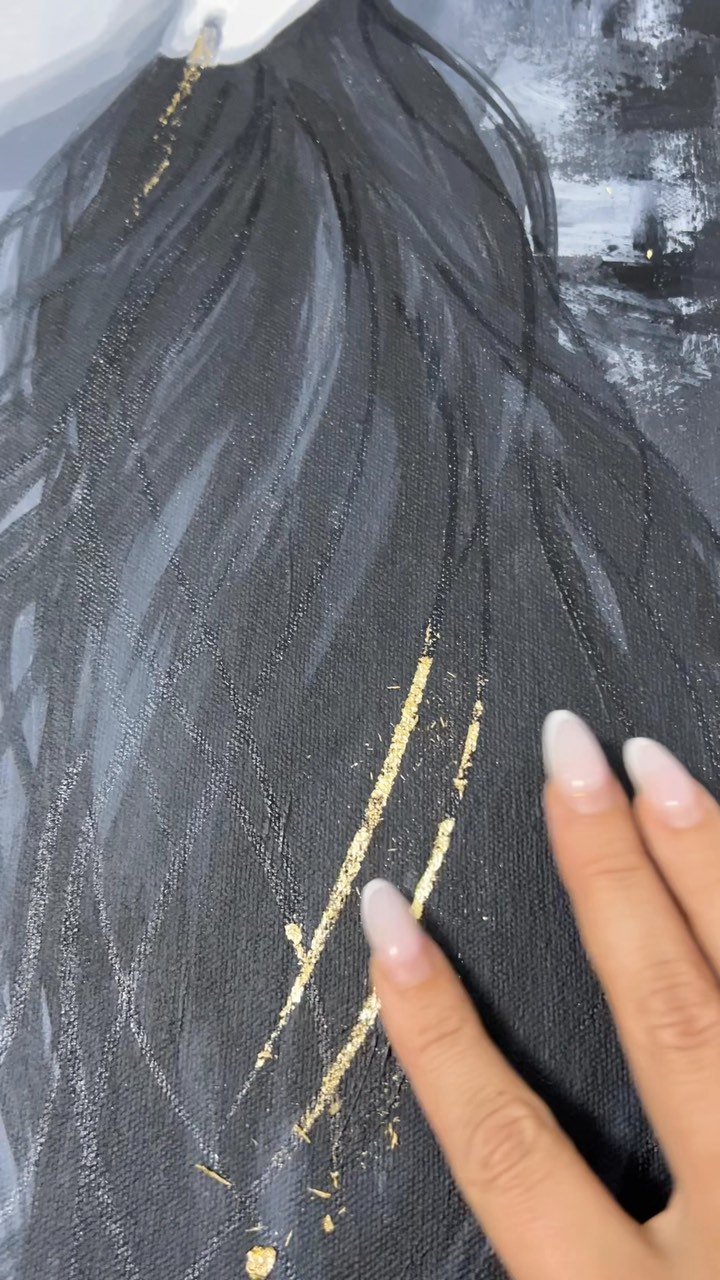 jkotenkoart в LOOKY. #juliakotenkoart,#artwork,#goldleafpainting,#goldleaf,#dubaiart,#artdubai,#artist,#dubaiartists. The process of gildi...