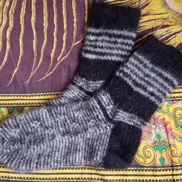 lyudmila_zyuz в LOOKY. #носкиручнойработы. Мужские носки,связан...
