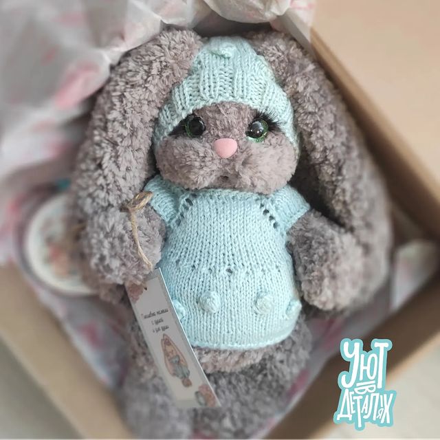 uyut_v_detalyah в LOOKY. #меховаязайка,#вязаныйзайка,#пушистыйзайчик,#игрушкивязаные,#вязаниеигрушек,#амигуруми,#лучшийподарок,#уютвдеталях. Эта красотка  уже уе...