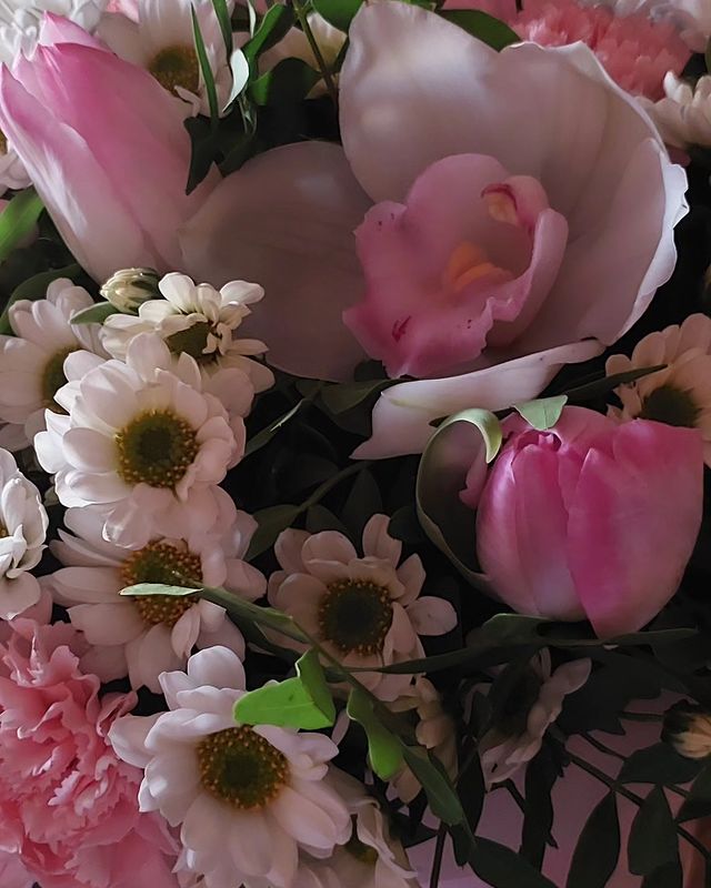 modistalena в LOOKY. #flowers,#bouquet,#spring,#March. Букет, совсем неожид...