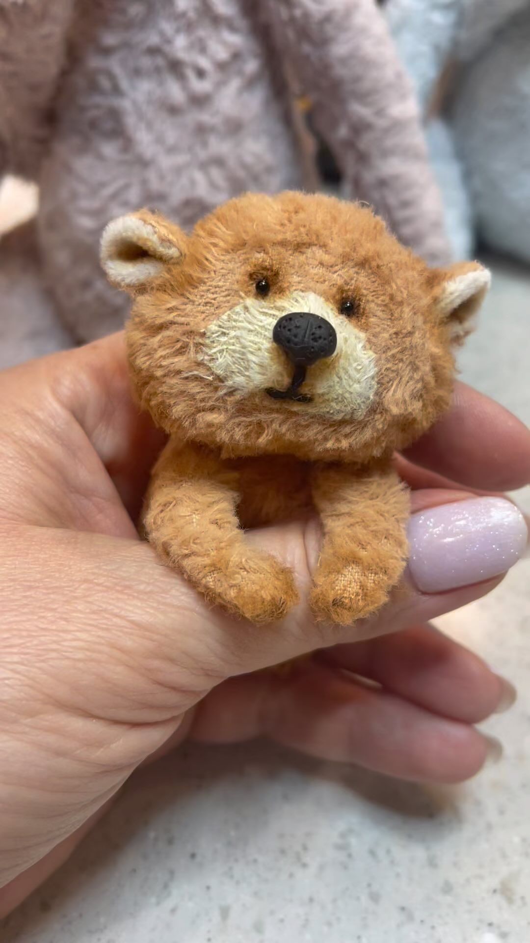 art_sweet.lana.te9ps1k in LOOKY. #bear,#handmade,#мишка,#подарок,#ручная_работа. Мини мишутка 🥰 нежн...