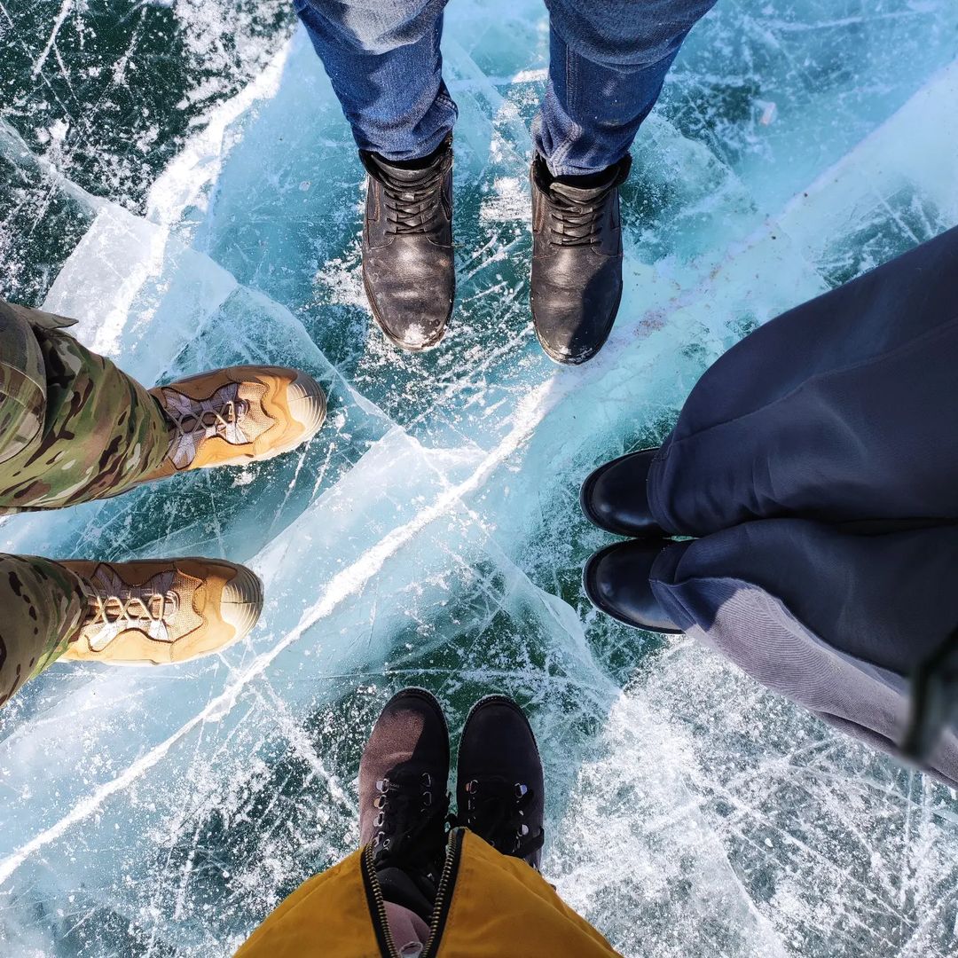 Отдых состоялся ✅
Байкал нас дождался ❄🌊