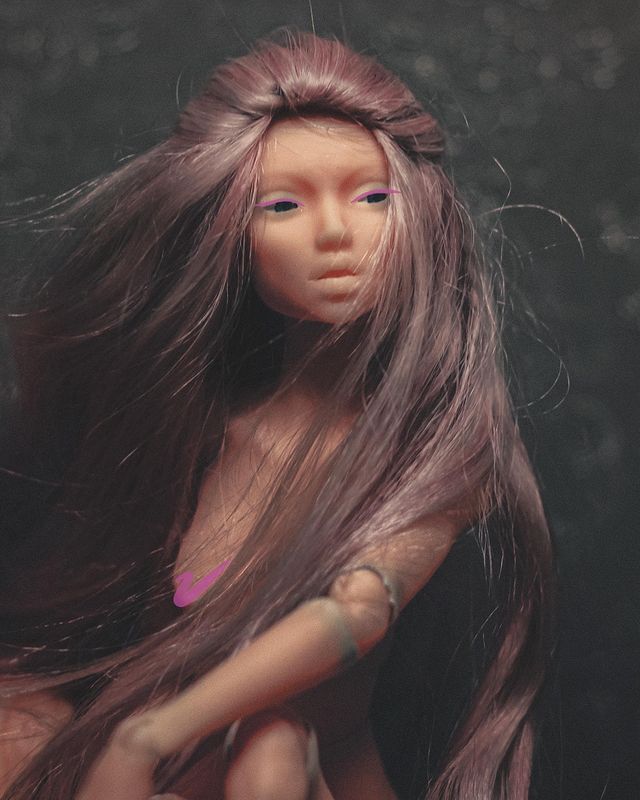 lofo_mi в LOOKY. #artdoll,#bjd,#process,#foundtoy. #artdoll #bjd #proce...