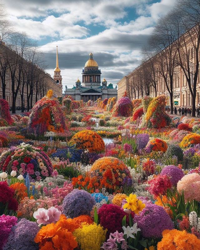 kornishon_konnery в LOOKY. #ai. Флорентийская весна ...