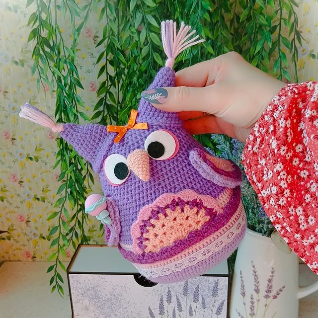 anba80_ в LOOKY. #Анба,#ясенево,#весна,#птичка,#сова,#совавязаная,#амигуруми. Веснаааааа.....птичк...