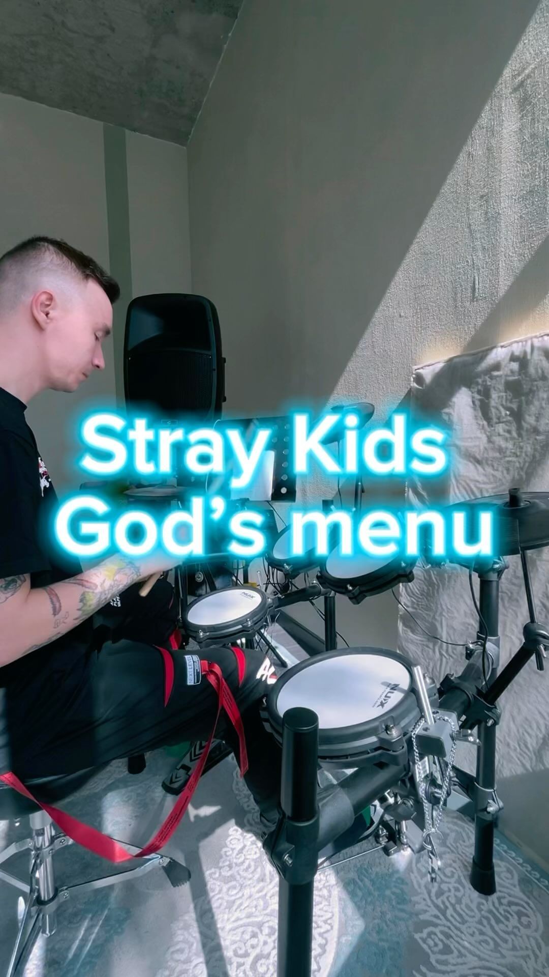 serg_skrime в LOOKY. #straykids,#godsmenu,#drumcover,#cover,#drums,#drumer,#reels,#recomendaciones. Stray Kids ~ God’s m...