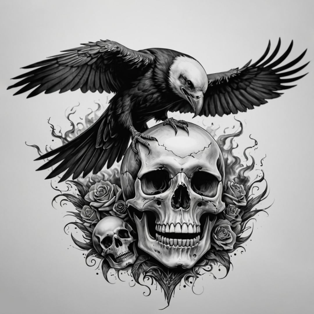 #AI #tattoo #neiro #digitalart 
Даже рисовать не надо уметь...