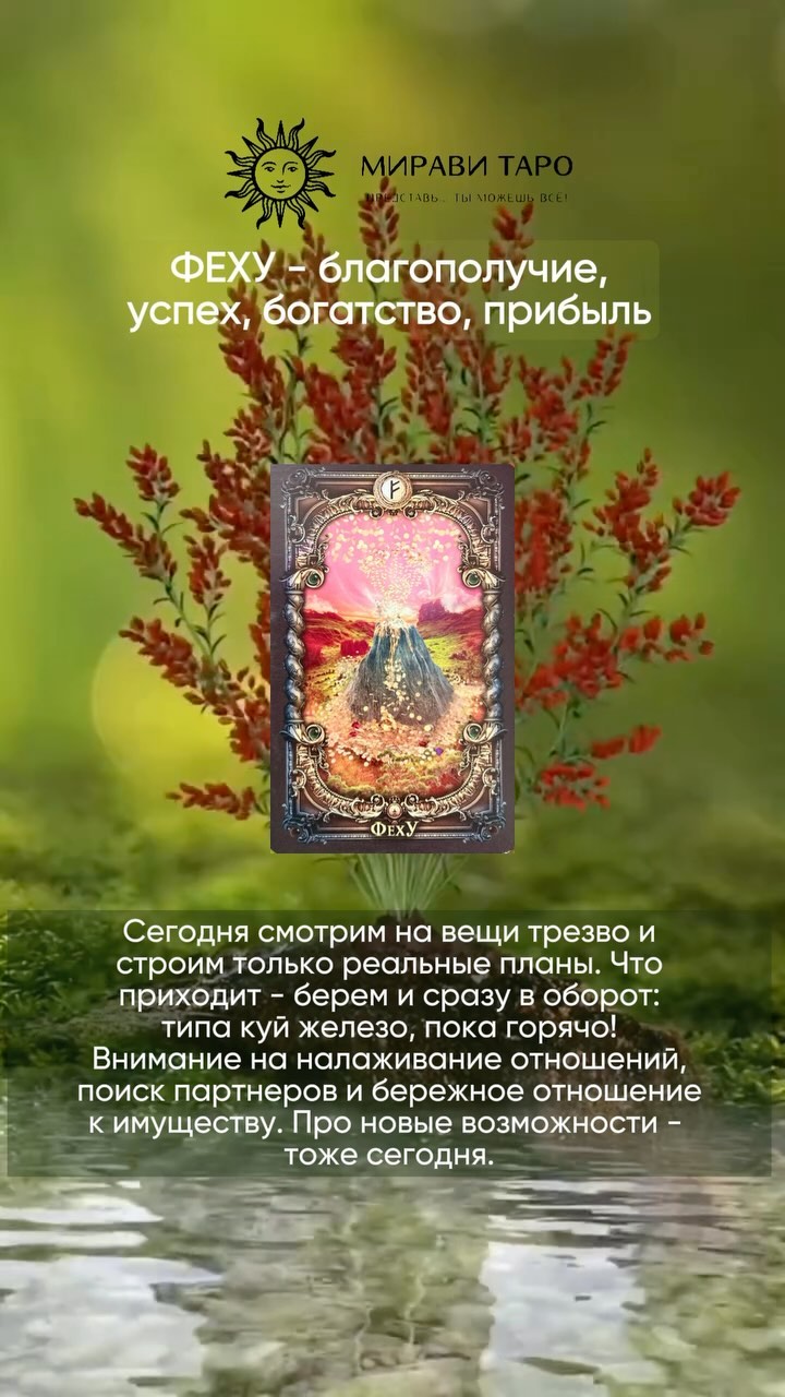 РУНЫ • ЧИСТКИ • РИТУАЛЫ • ТАРО в LOOKY. . ФЕХУ.

Ты должен зна...