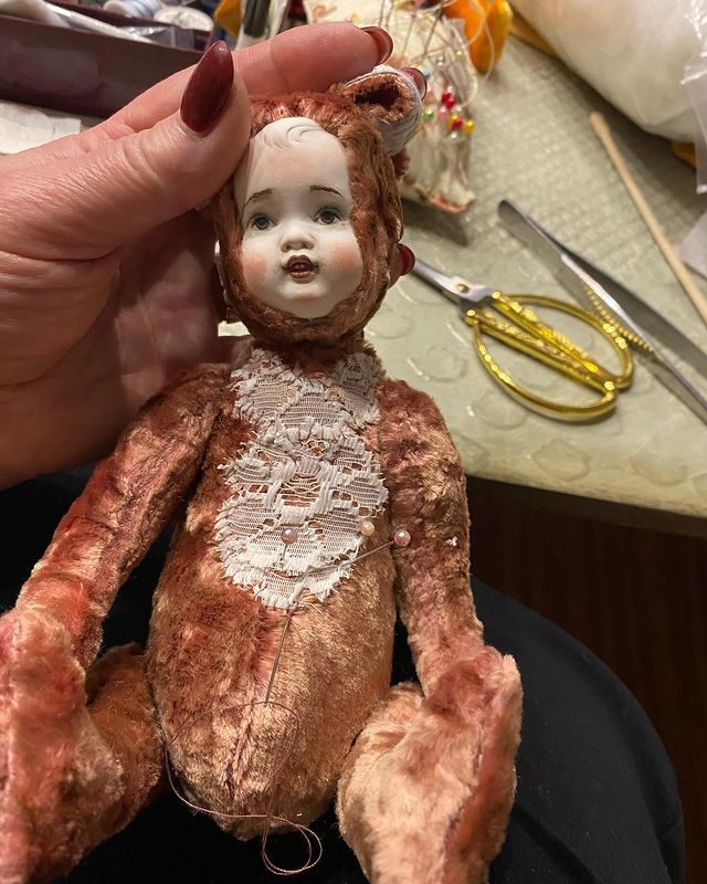kira_volosenko в LOOKY. #doll,#dolls,#teddidoll,#ручнаяработа,#теддидолл,#зайка,#зайчики,#куклы,#ладолл,#творчествобезграниц,#плюшевыйзаяц,#мастерская. Решила вспомнить доб...