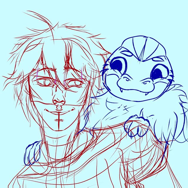 cheburek1993 в LOOKY. #art,#anime,#ibispaint. Я наконец начал нача...