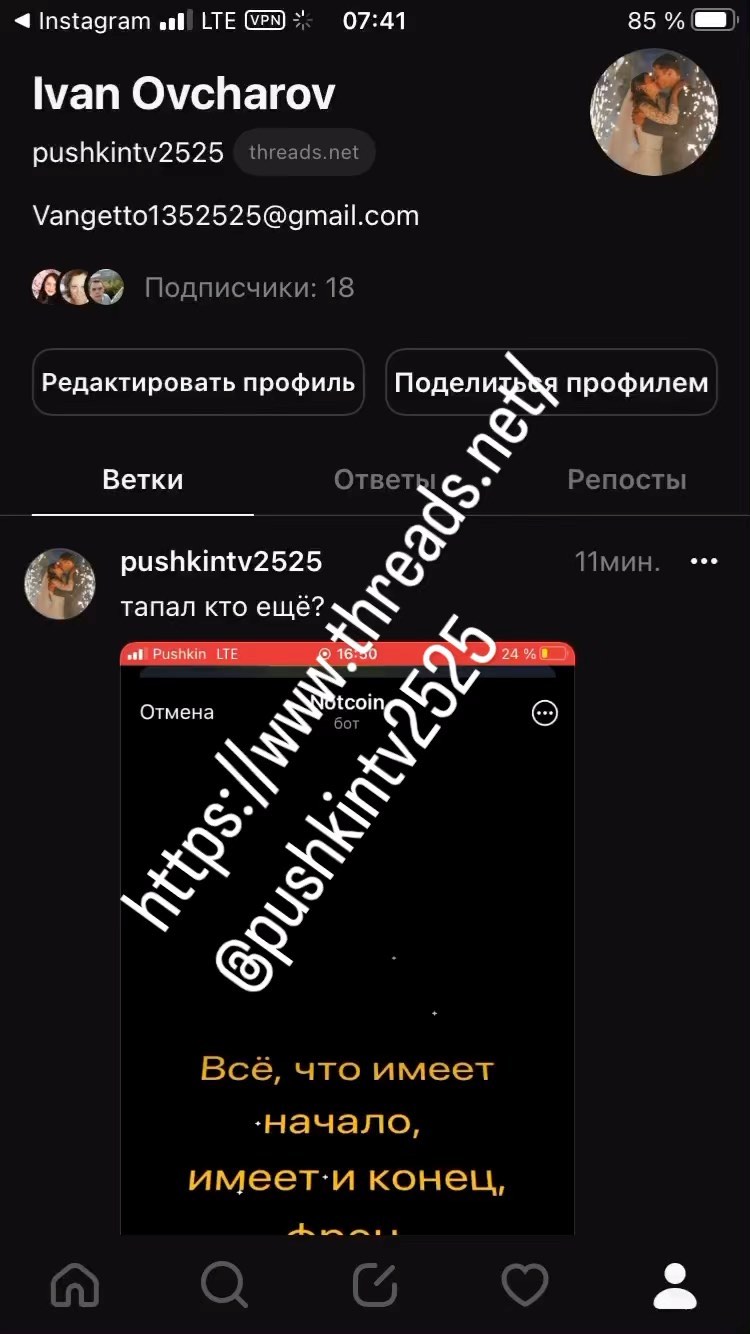 pushkintv2525 в LOOKY. . https://www.threads....