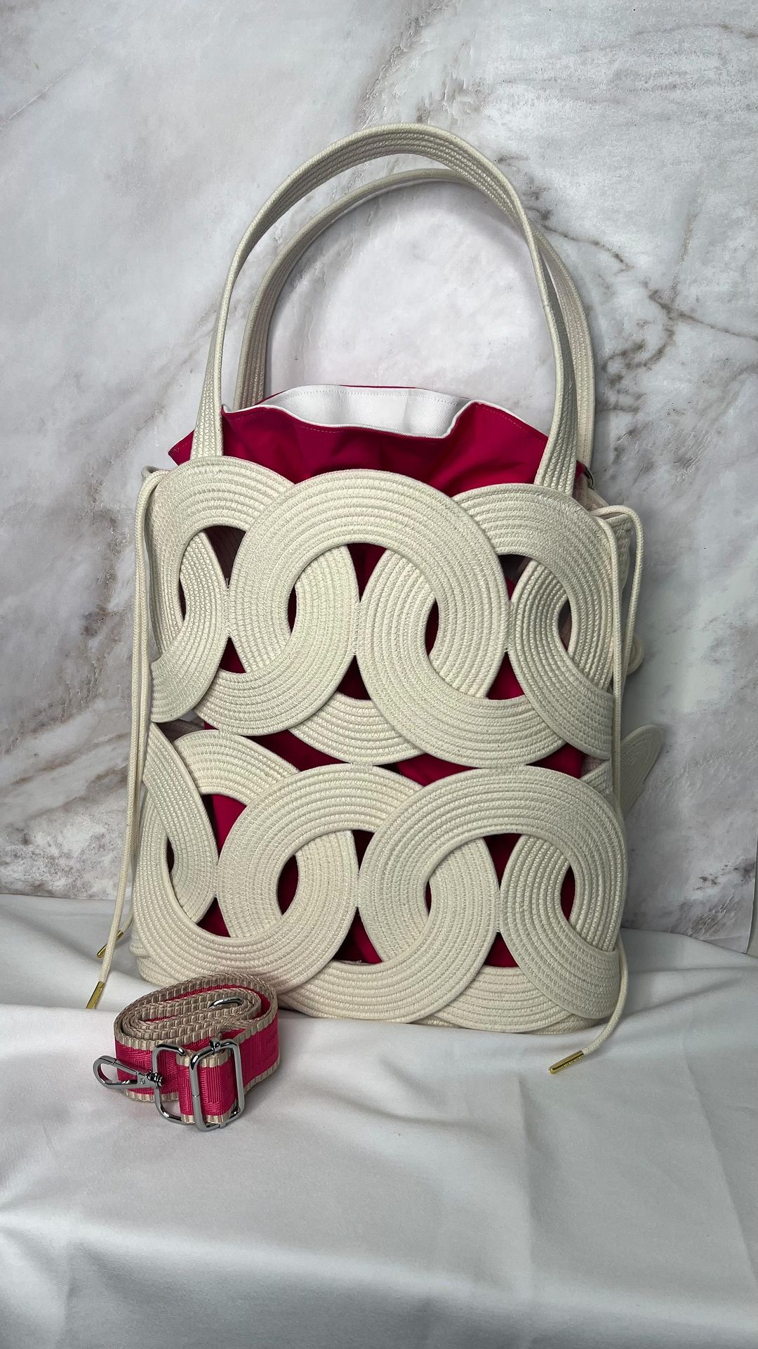 sew_by_oksa в LOOKY. #шопер,#сумки,#летняясумка,#сумкаизшнура. Вот такой шопер -пло...