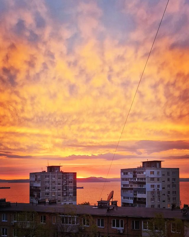 papatramp в LOOKY. #закат,#владивосток. Ну, недавний закат я...
