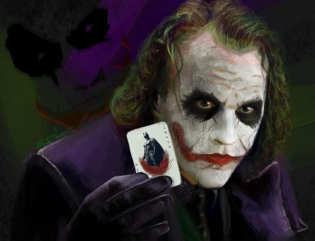 serge_glk в LOOKY. #heathledger,#darkknight,#art,#sglk,#procreate,#portrait,#закажипортрет. Joker by Heath Andre...