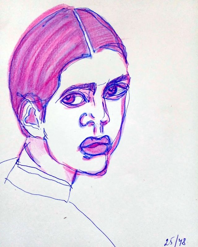 boyarynia_art в LOOKY. #challenge48faces,#artchallenges,#скетчингмаркерами,#скетчи,#артчеллендж,#скетчарт,#scetchart,#scetches,#scetchbook,#портрет,#скетчарт,#скетчкарандашами,#скетчпортрет,#скетчпортреты. День 25/48
@butovart...